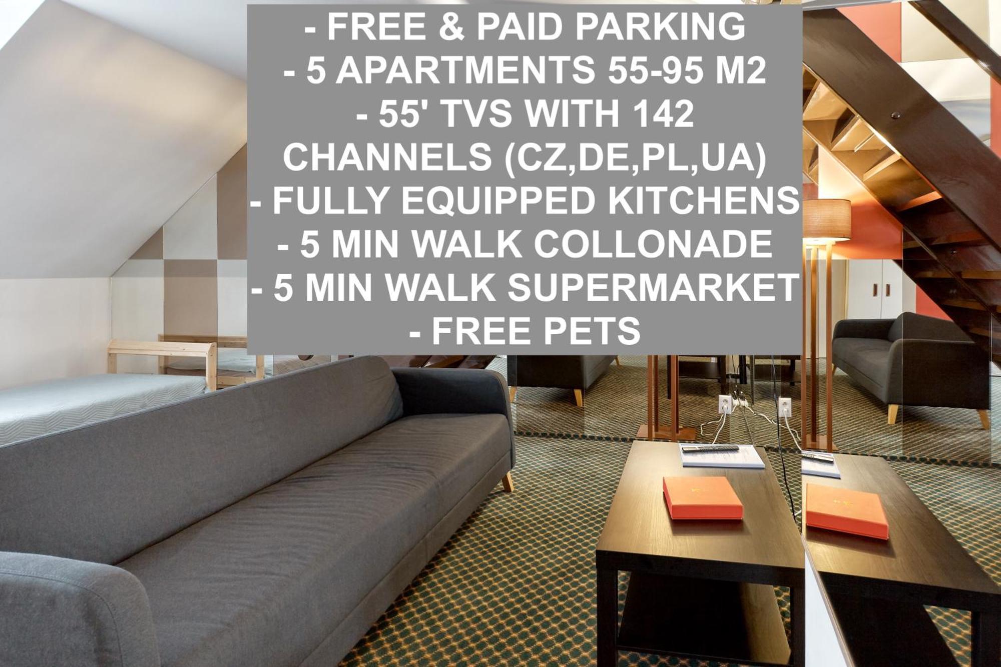 Excellent Apartments In Spa City Center 5 Min Walk From The Colonnade 카를로비바리 외부 사진